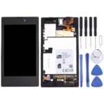 Pantalla Completa con Marco para Nokia Lumia 520 (Negro)