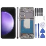 Digitalizador de pantalla LCD original para Galaxy S23 FE, conjunto completo con marco, For Galaxy S23 FE(Original)