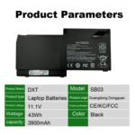 Batería para HP Omen 6 Pro Plus SB03XL 4000mAh - Imagen 7