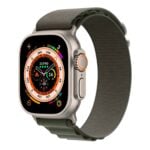 Apple Watch Ultra (GPS + Cellular) 49mm Titanio con Correa Alpine Loop Verde MNHJ3TY/A - Talla S
