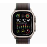 Apple Watch Ultra 2 GPS + Cellular 49mm Titanio con Correa Trail Loop Azul/Negra - Talla S/M - Imagen 2
