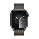 Apple Watch Series 9 GPS + Cellular 41 mm Acero Inoxidable y Pulsera Milanese Loop Grafito (Graphite) MRJA3 - Imagen 2