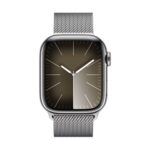 Apple Watch Series 9 GPS + Cellular 45 mm Acero Inoxidable y Pulsera Milanese Loop Plata (Silver) MRMQ3 - Imagen 2