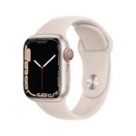 Apple Watch Series 7 GPS 41mm Aluminio Blanco con Correa Deportiva Blanco Estrella