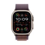 Apple Watch Ultra 2 GPS + Cellular 49mm Titanio con Correa Alpine Loop Índigo MRET3TY/A - Talla M - Imagen 2