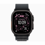 Apple Watch Ultra 3 GPS + Cellular 49mm Titanio Negro con Correa Alpine Loop Negra - Talla L - Imagen 2