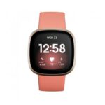 Fitbit Versa 3 Aluminio Dorado y Correa Rosa - Imagen 2