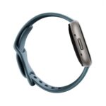 Fitbit Versa 4 Azul (Waterfall Blue) y Cuerpo de Aluminio Platino - Imagen 4
