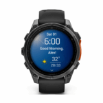 Garmin Fénix 8 AMOLED 47mm GPS Gris con Correa de Silicona Negra - Imagen 2