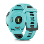 Garmin Forerunner 265 46mm GPS Bisel Negro con Correa Silicona Turquesa/Negro - Imagen 4