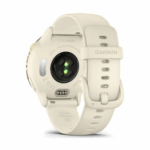 Garmin Vivoactive 6 GPS 42mm Dorado con Correa de Silicona Blanca - Imagen 3